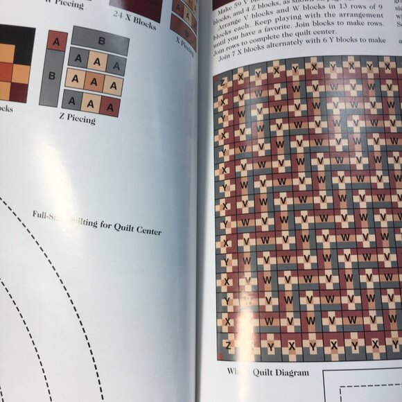 Piece N Play Quilts Instructional Book By Quirky Quilting Queen Judy Martin - Picture 6 of 8